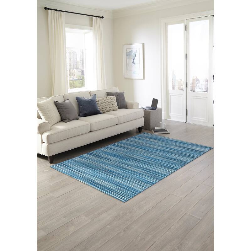 Liora Manne Marina Stripes Indoor/ Outdoor Area Rug