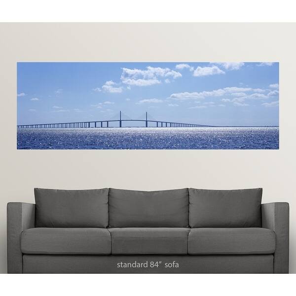 Shop Bridge Across A Bay Sunshine Skyway Bridge Tampa Bay