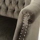 preview thumbnail 54 of 54, Milani Velvet Tufted Scroll Arm Loveseat by Christopher Knight Home
