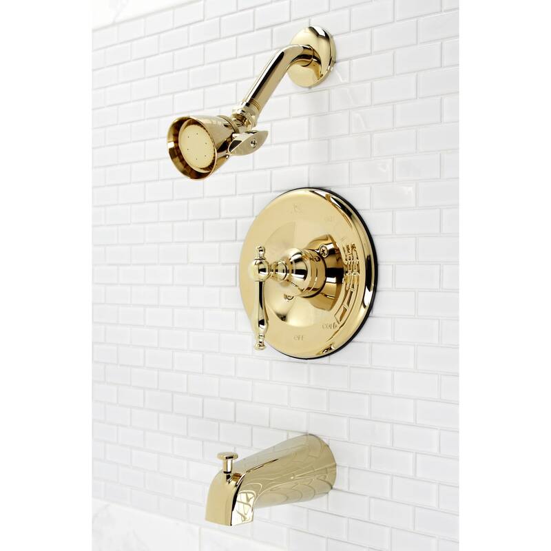 Kingston Brass Tub and Shower Trim Package with 1.8 GPM Multi Function