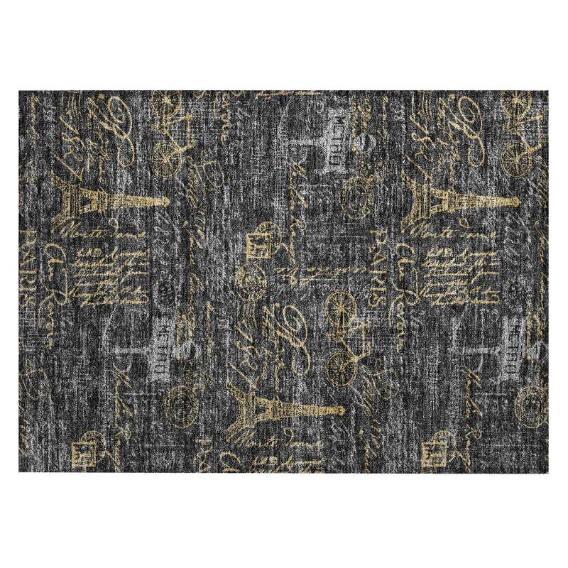 Machine Washable Indoor/ Outdoor Paris Chic Chantille Rug