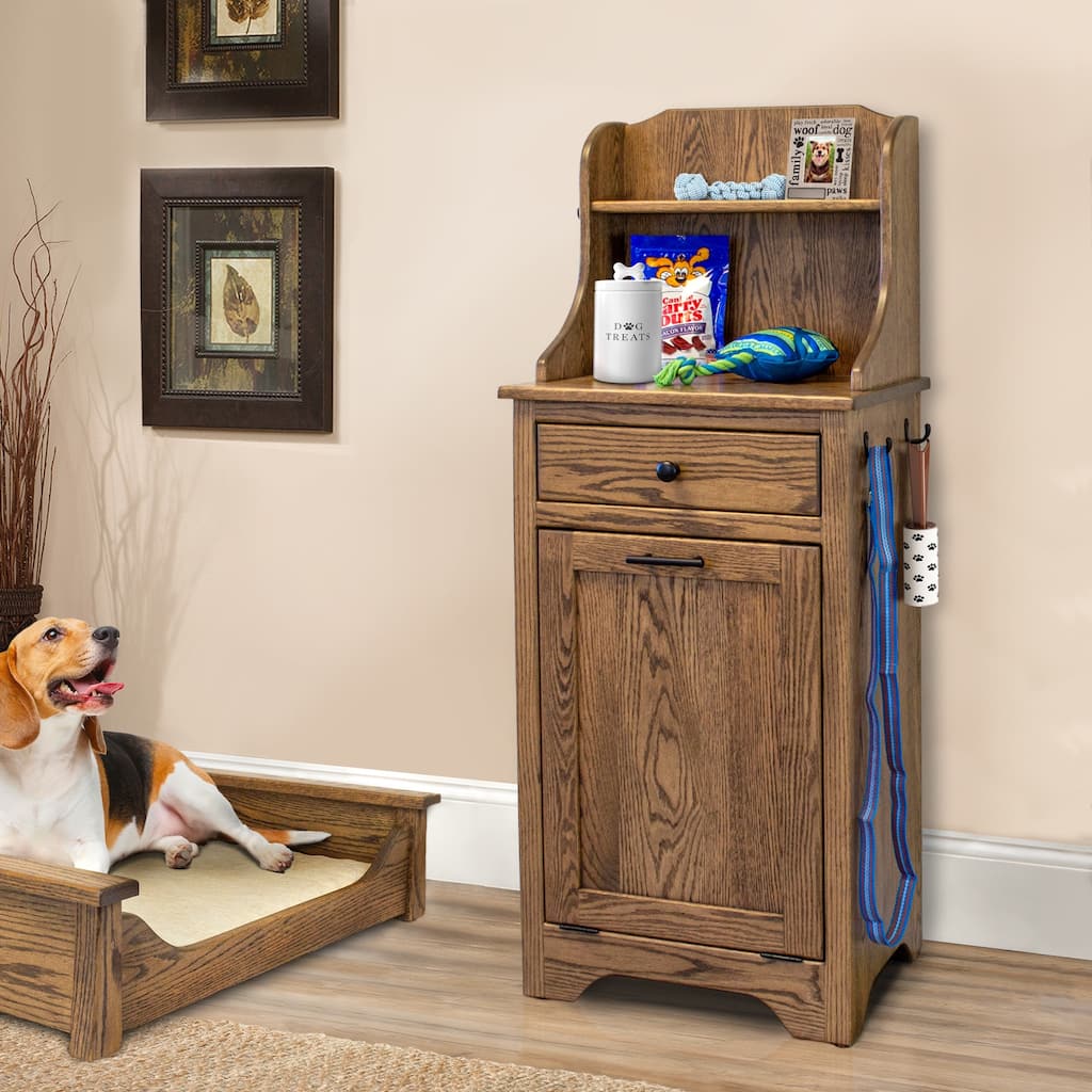 American Furniture Classics Model MPPCTO Multi Purpose Pet Cabinet with Tilt Out