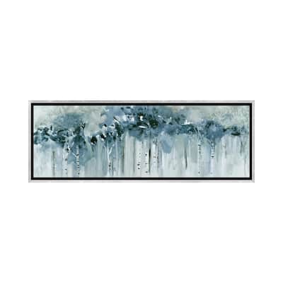 iCanvas "Blue Birch Morning" by Susan Jill Framed