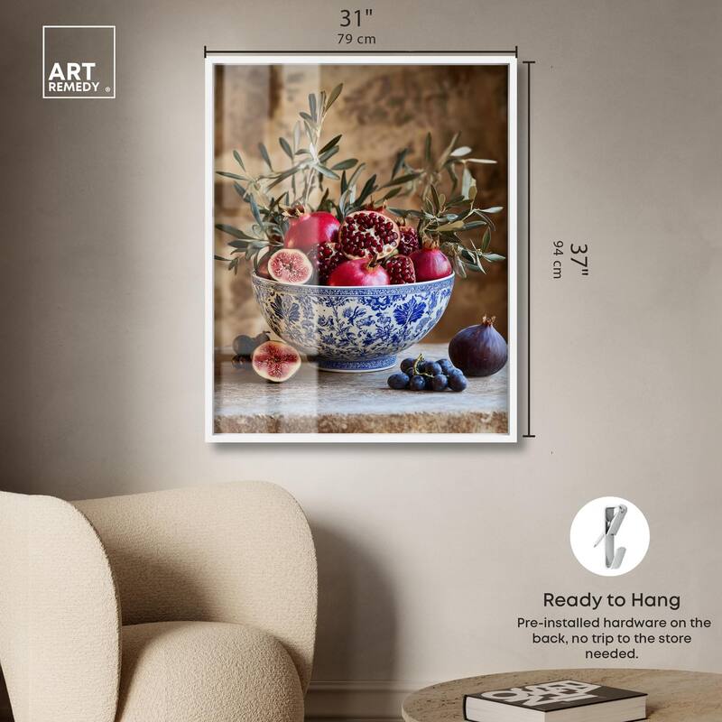 Grape Gathering Shadowbox by Art Remedy