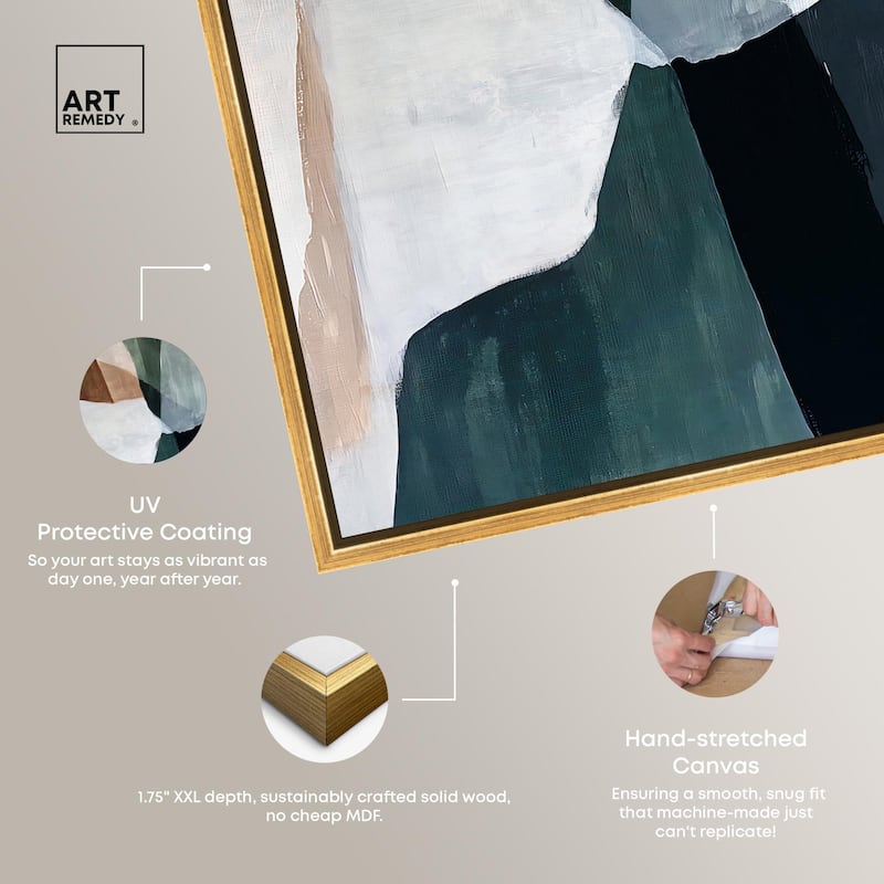 Deliberately Lucky Canvas Set of 2 by Art Remedy