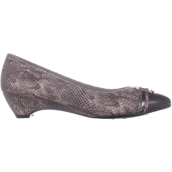 lifestride grey pumps