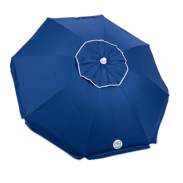 Beach 7 ft Beach umbrella with sand anchor - Bed Bath & Beyond - 37953568