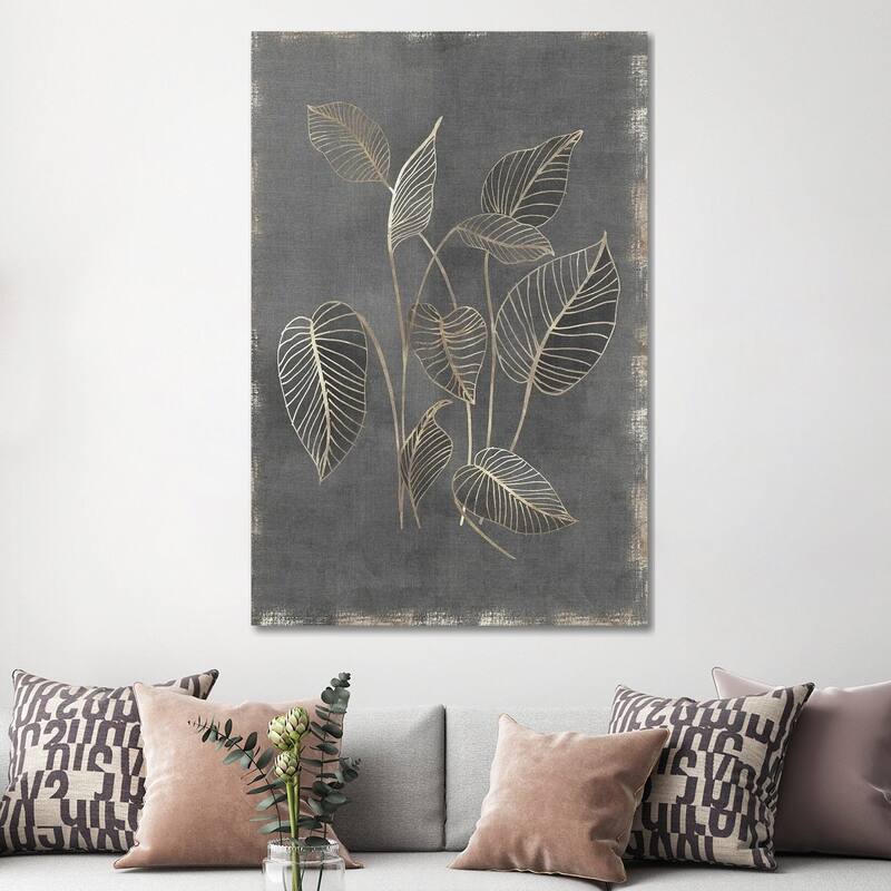iCanvas "Gilded Botanical III" by Eva Watts Canvas Print