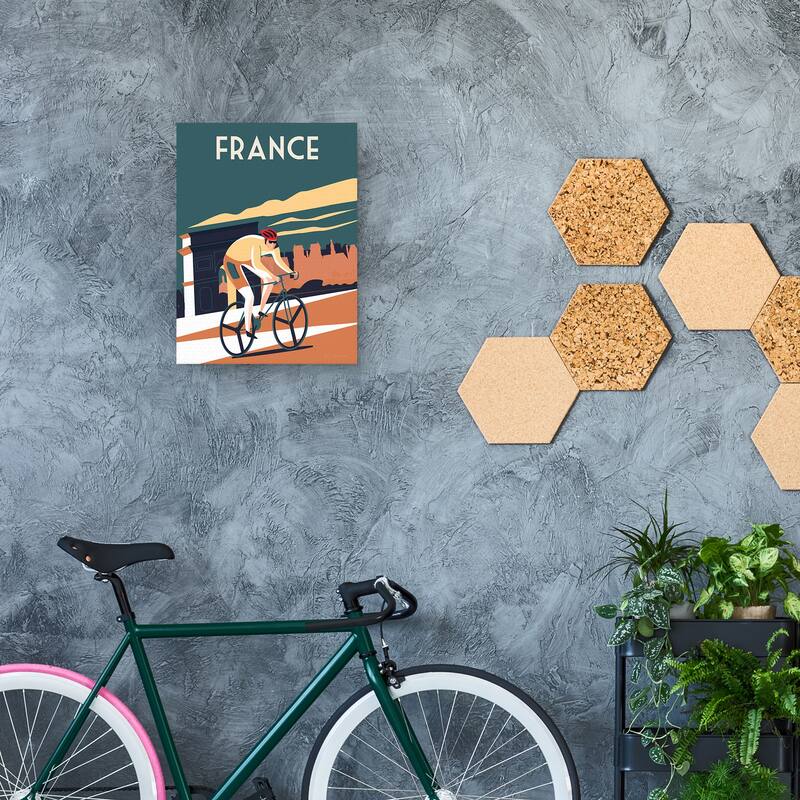 France Canvas Art Print