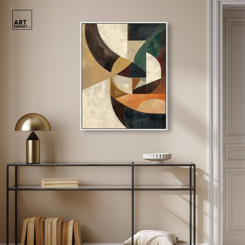 Intersecting Planes Canvas by Art Remedy