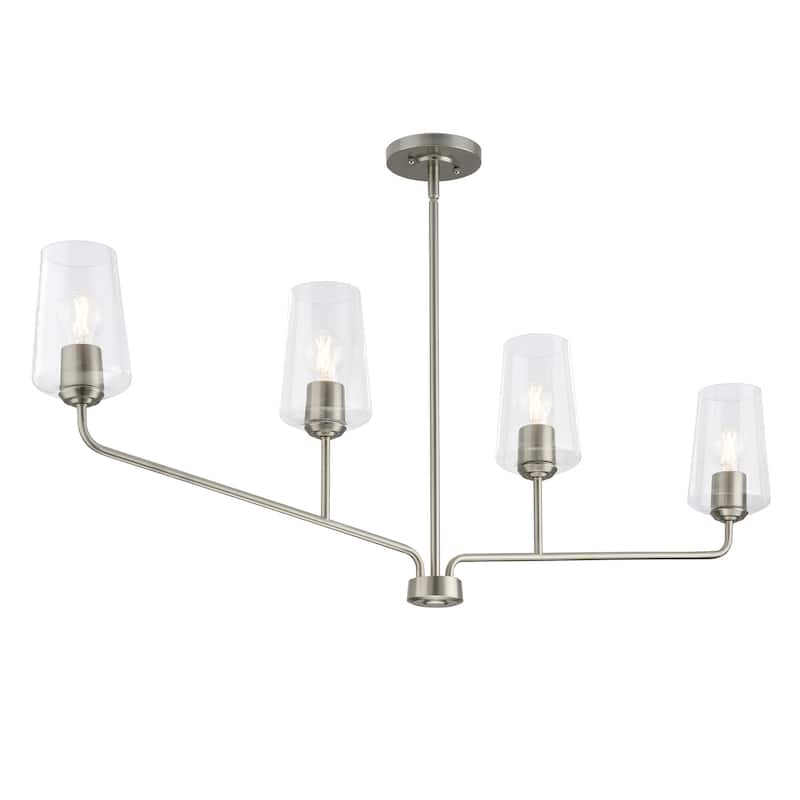 Progress Lighting P400441 Celino 4 Light 44" Wide Linear Chandelier