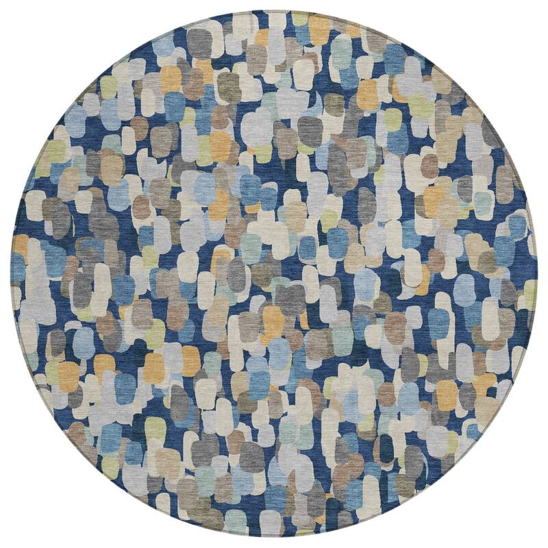 Machine Washable Indoor/ Outdoor Contemporary Drew Chantille Rug