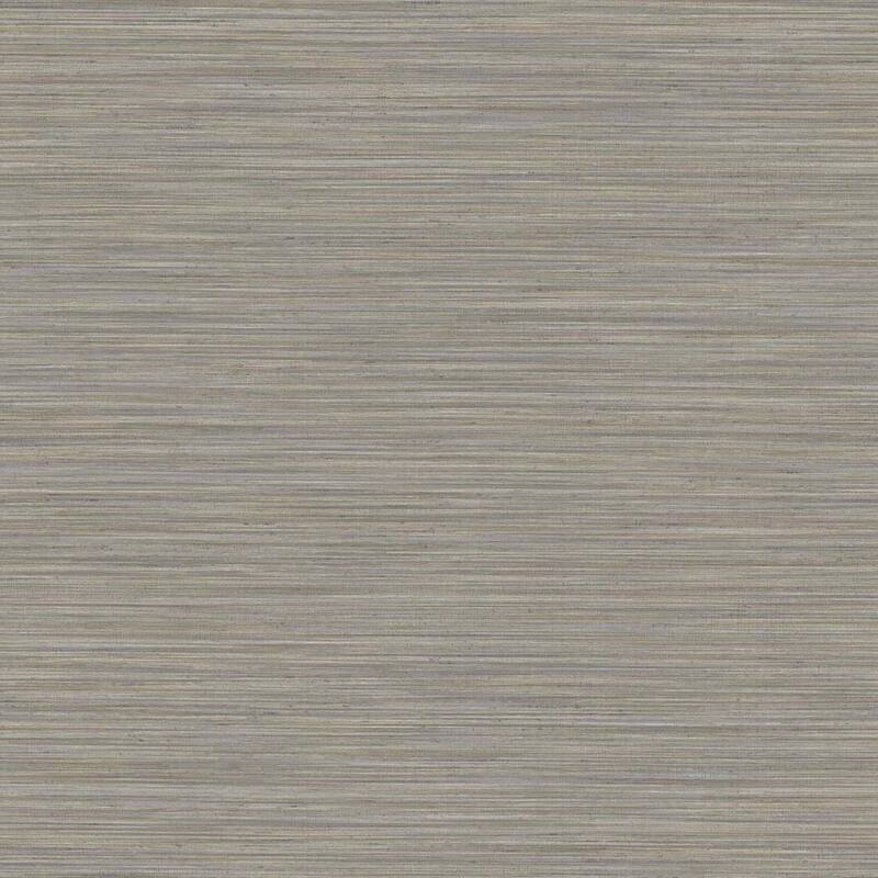 Galerie Wallcoverings Ornamenta Collection Horizontal Texture Matte Finish Vinyl on Non-woven Wallpaper Roll - 33-feet long x 21-inches wide - Grey