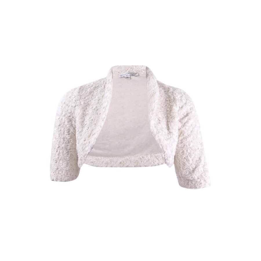 plus size faux fur shrug