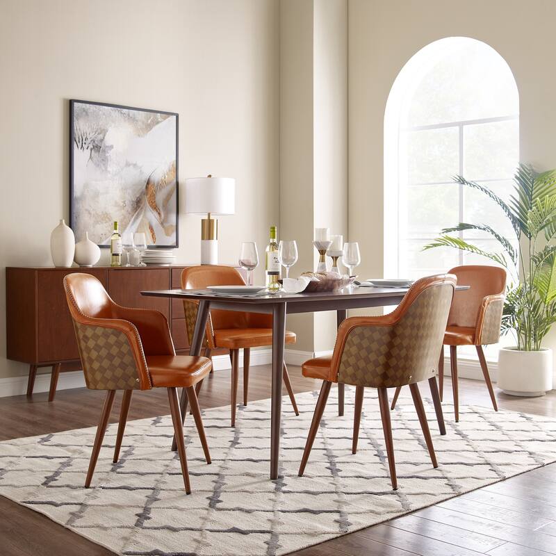 Art Leon Mid-century Swivel Accent Armchair