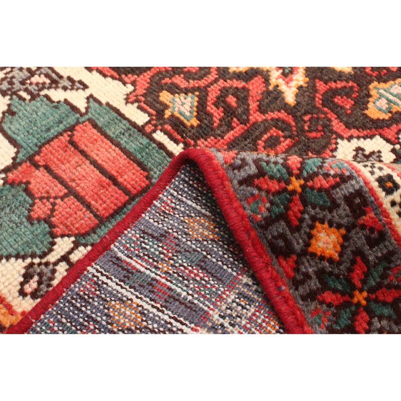 ECARPETGALLERY Hand-knotted Anadol Red Wool Rug - 4'2 x 6'5