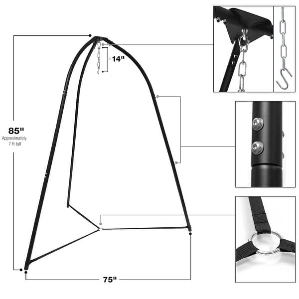 Tripod stand for hanging cocoon clearance
