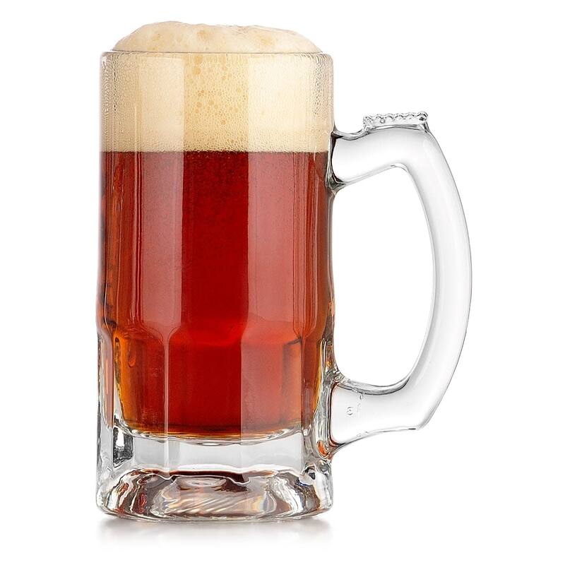Libbey Craft Brews Glass Beer Mug, 12.7-ounce, Set of 4 - Set of 4