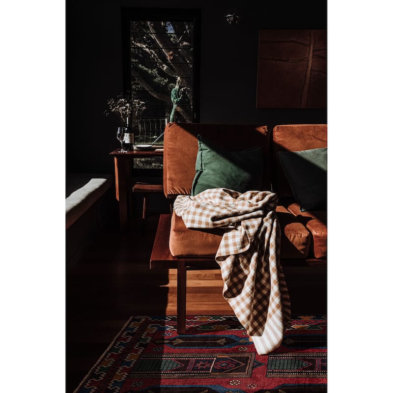 ECARPETGALLERY Hand-knotted Teimani Red Wool Rug - 3'8 x 6'4