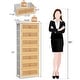preview thumbnail 3 of 16, Slim Tall Vertical 7-Drawer Chest Dresser Closet Storage Organizer Unit for Bedroom