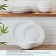 preview thumbnail 3 of 6, Mikasa Bentlee 12-Piece Dinnerware Set, Service for 4