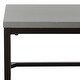 preview thumbnail 5 of 7, SAFAVIEH Alec Ash Grey Coffee Table - 48" x 24" x 17.7"