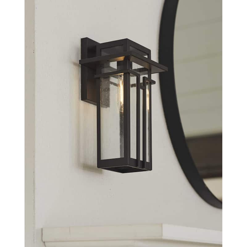 Progress Lighting Boxwood Single Light 12" Tall Outdoor Wall Sconce