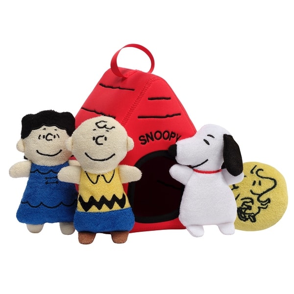 slide 2 of 7, Bedtime Originals Snoopy & Friends Peanuts Baby/Toddler Terry Bath Toy Set