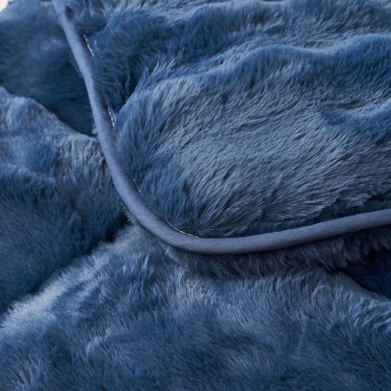 Chunky Puffy Bunny - Coma Inducer® Dog Comforter - Midnight Sea - Toddler