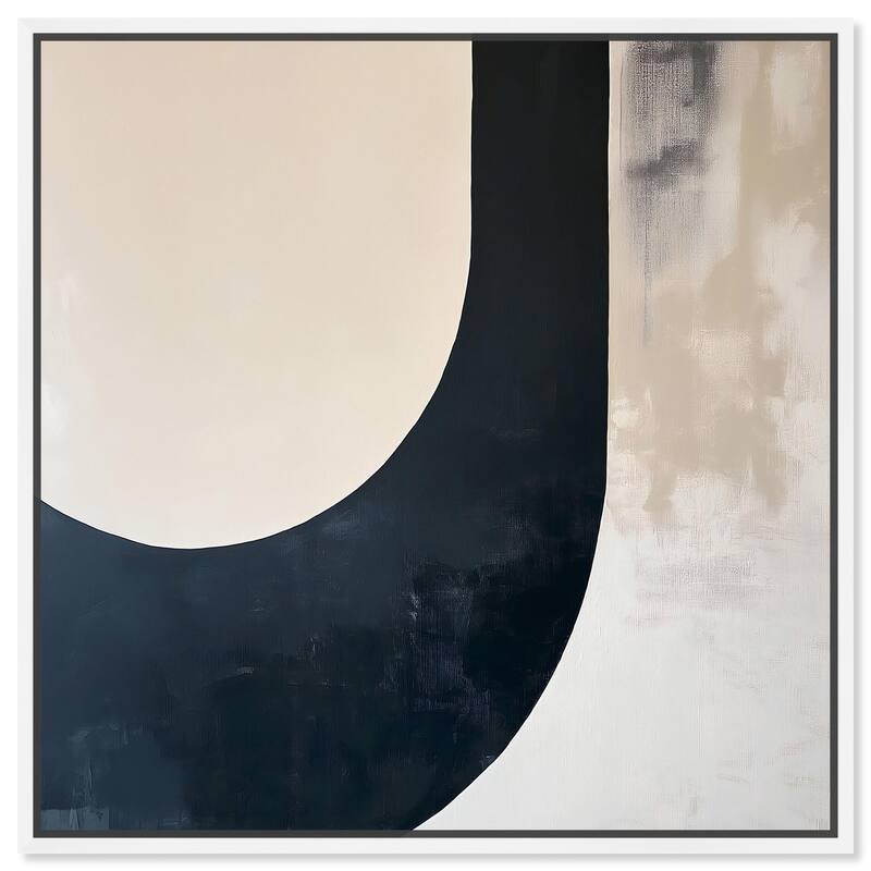 Usoa Variation Canvas by Art Remedy - 40" x 40" - White
