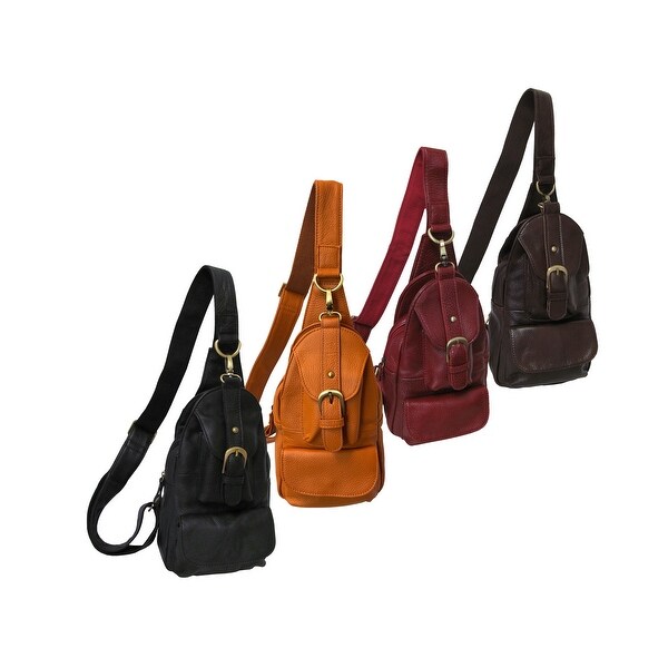 amerileather apc leather sling bag