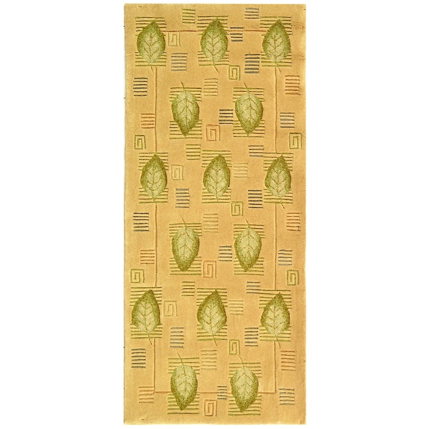 SAFAVIEH Handmade Berkeley Annetraude Botanical Wool Rug