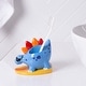 preview thumbnail 4 of 3, Surfin' Dino 3 Piece Bathroom Accessory Set - Multi Color - 3 piece set
