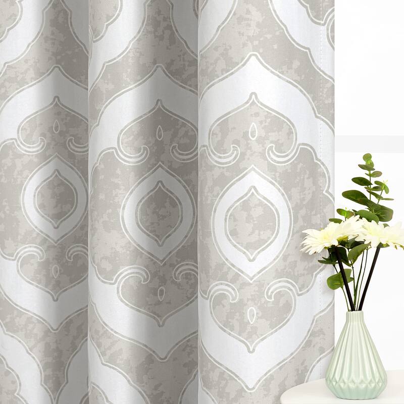 DriftAway Rory curtain 2 Panels Set for Living Room Boho Medallion Chic Drapes
