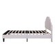 preview thumbnail 6 of 26, Full Platform Bed with Velvet Headboard, No Box Spring Needed