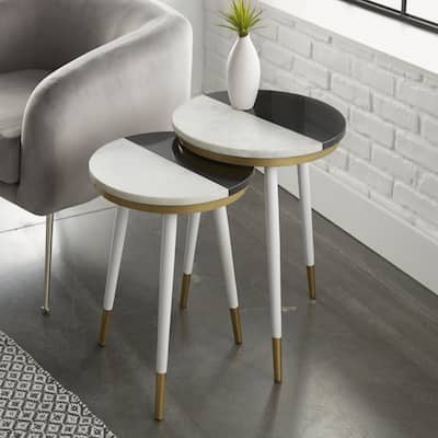 Steve Silver Carson Carrington Tula 2-Piece Side Tables