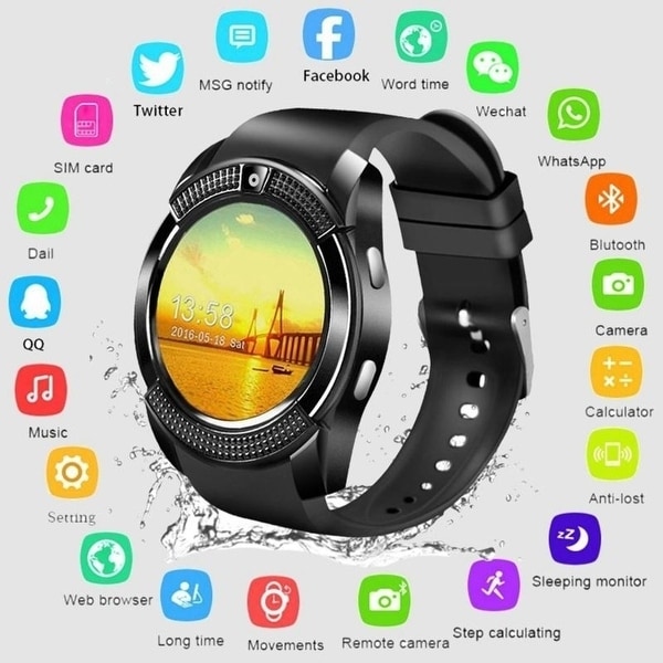 bluetooth touch screen watch