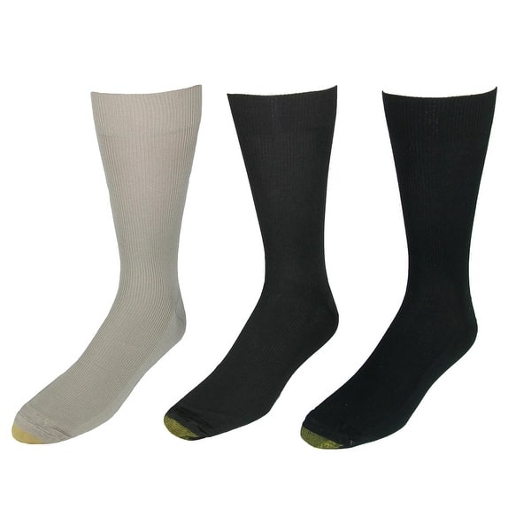 Gold Toe Mens Metropolitan Dress Sock 3-Pack