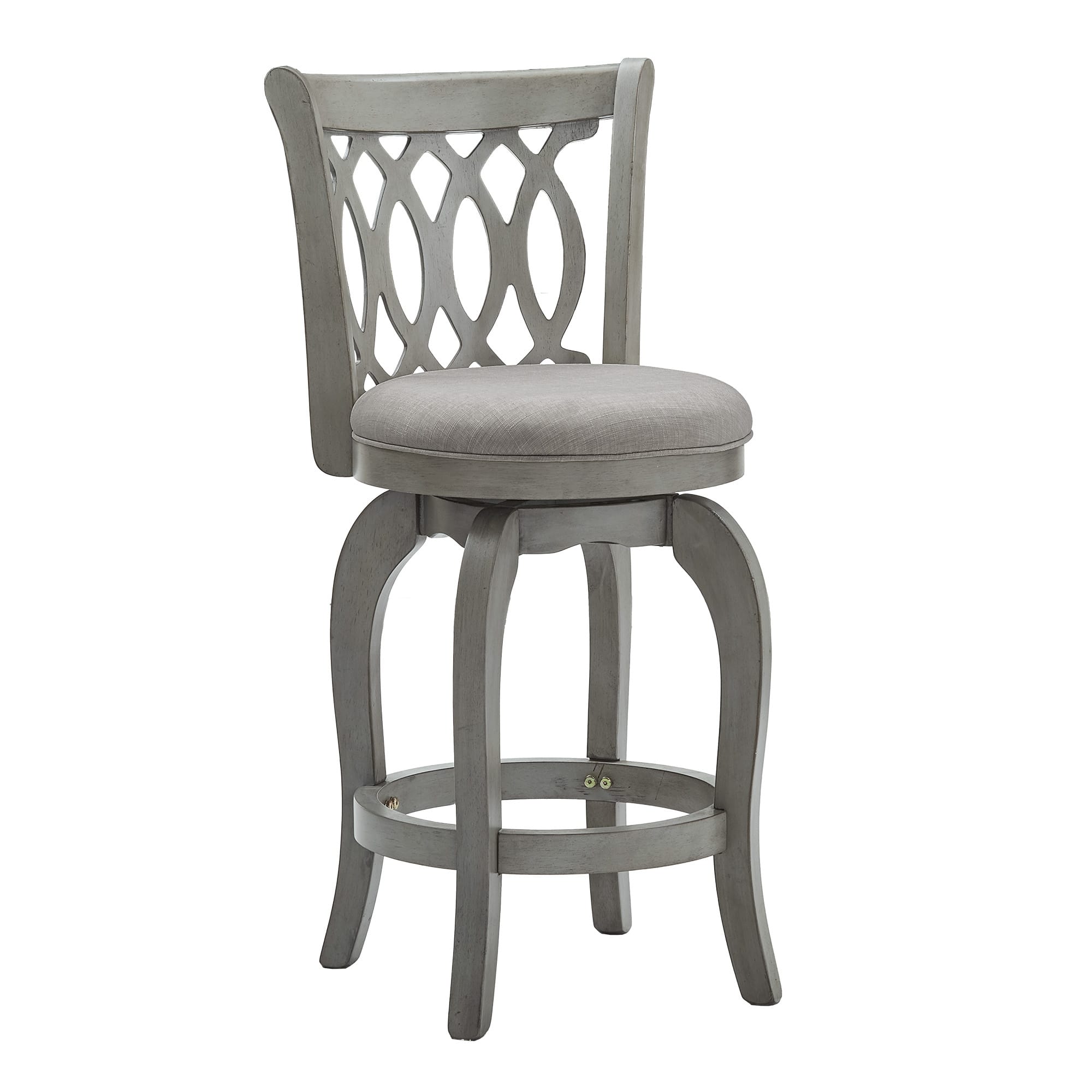 Option Antique Grey-Grey Linen- Scroll