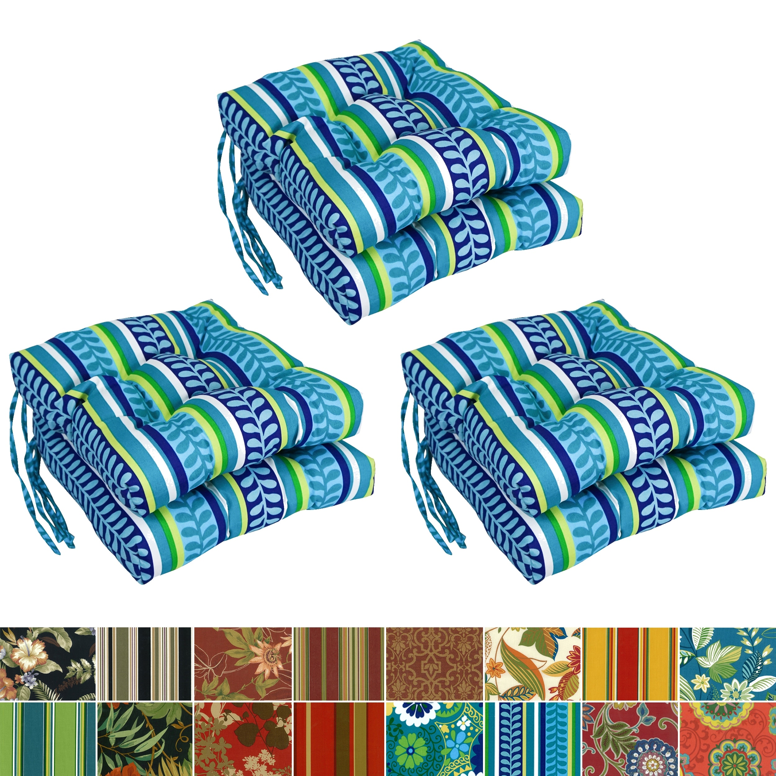 6 outdoor store chair cushions