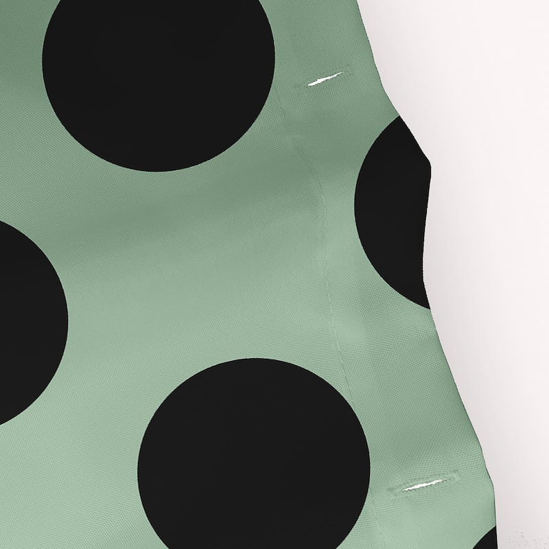 Halloween Trick or Treat Dots Shower Curtain