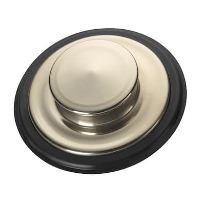InSinkErator Sink Stopper for Kitchen Sink - Brushed Stainless Steel
