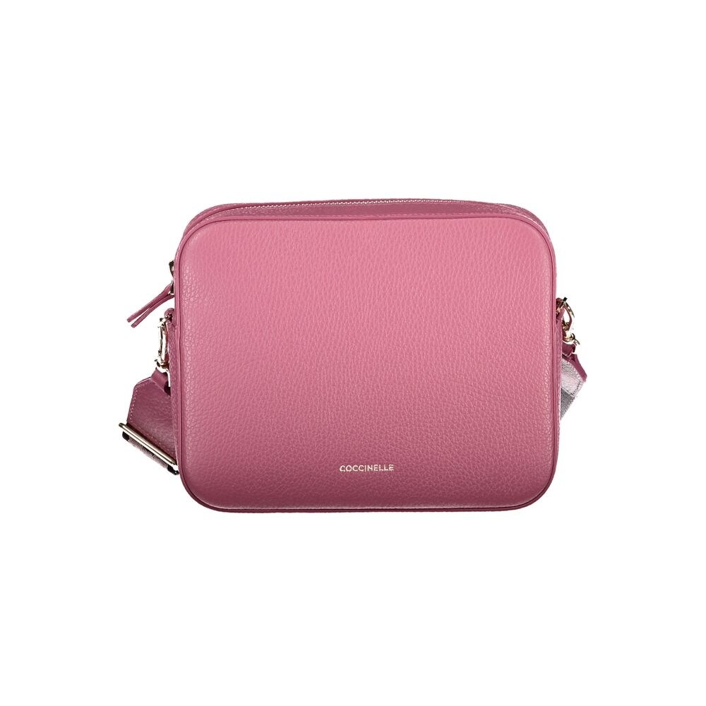 Coccinelle Pink Leather Women's Handbag - Bed Bath & Beyond - 41982525