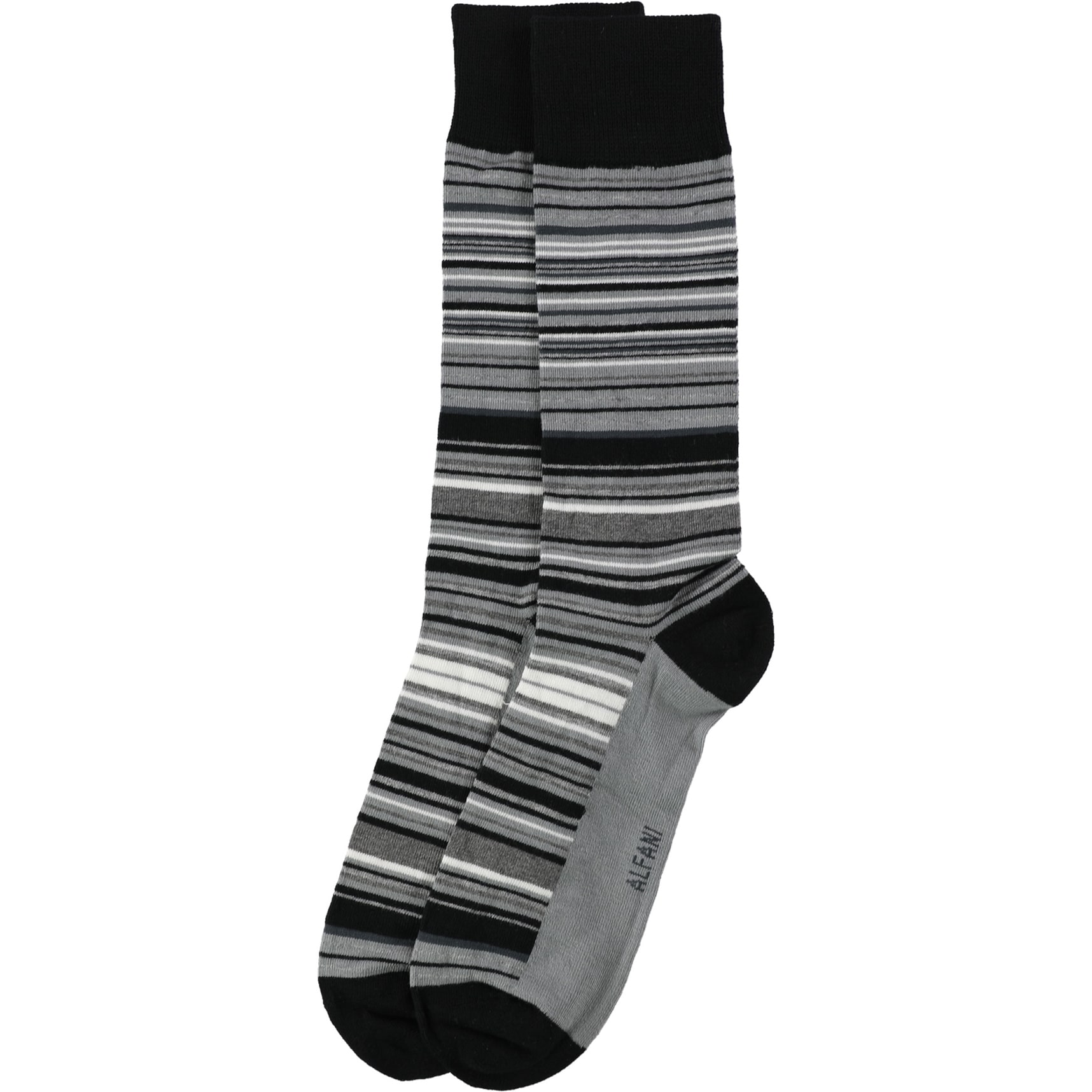 Mens Athletic Cushion Crew Sock Plaid printing Houndstooth Black Long Sock Outdoor