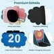 preview thumbnail 8 of 18, Costway Large Dart Board for Kids with 4 Kick Balls, Carrying Bag - See Details