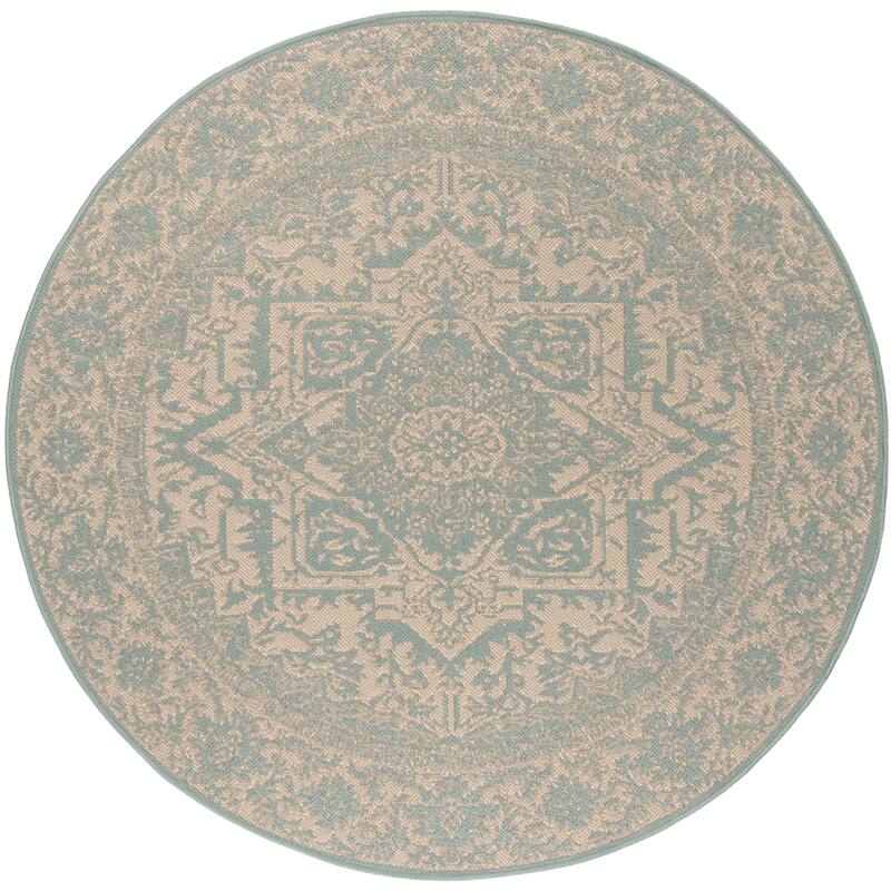 SAFAVIEH Linden Rick Indoor/ Outdoor Patio Backyard Rug