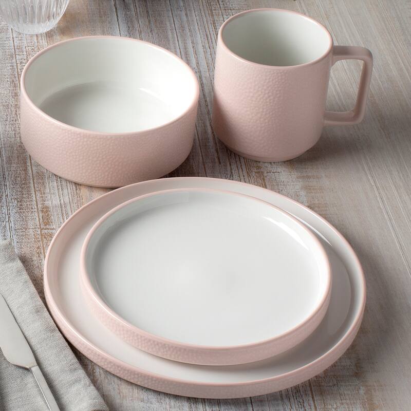 Noritake Colortex Stone Set Of 4 Stax Salad Plates, 7-1/2"