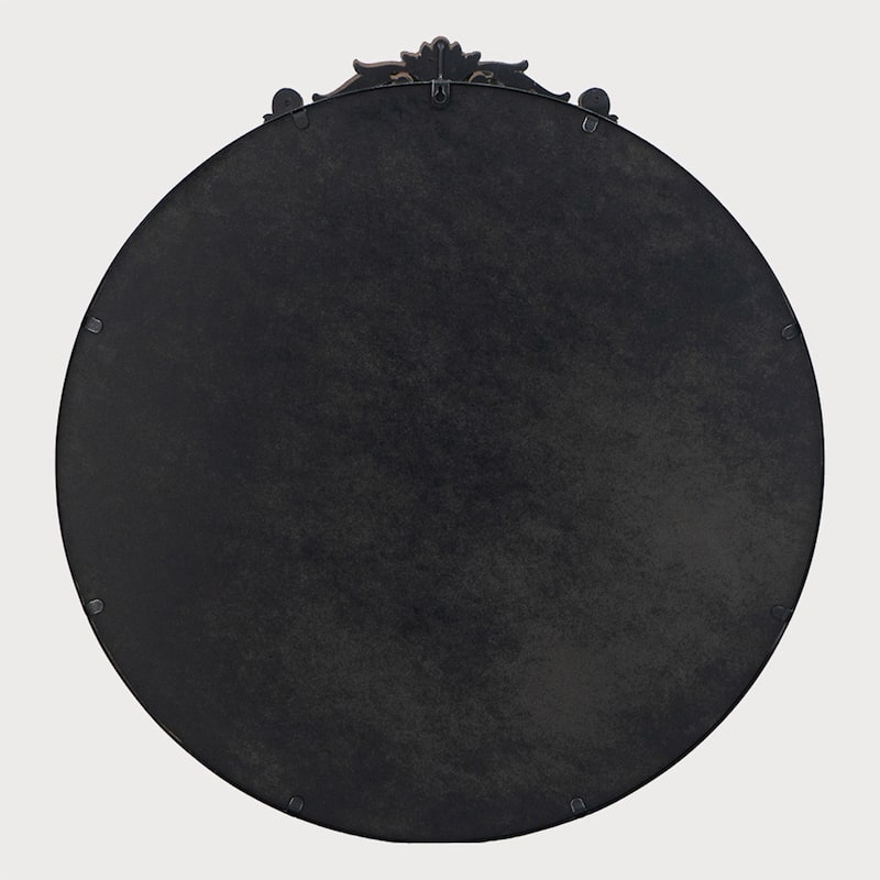 30" x 32" Wall Mounted Round Mirror