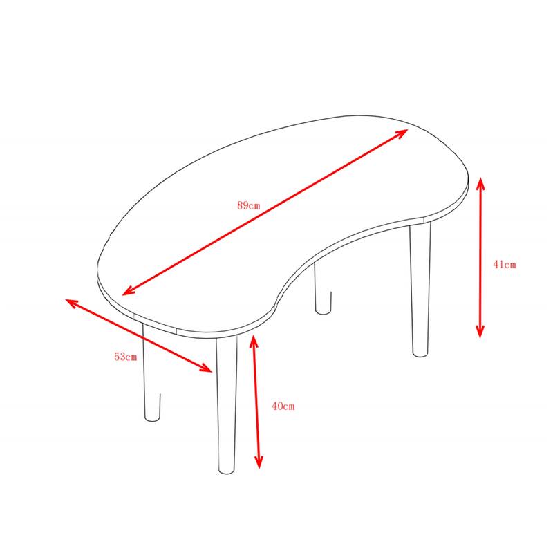 Nut Shape Coffee Table