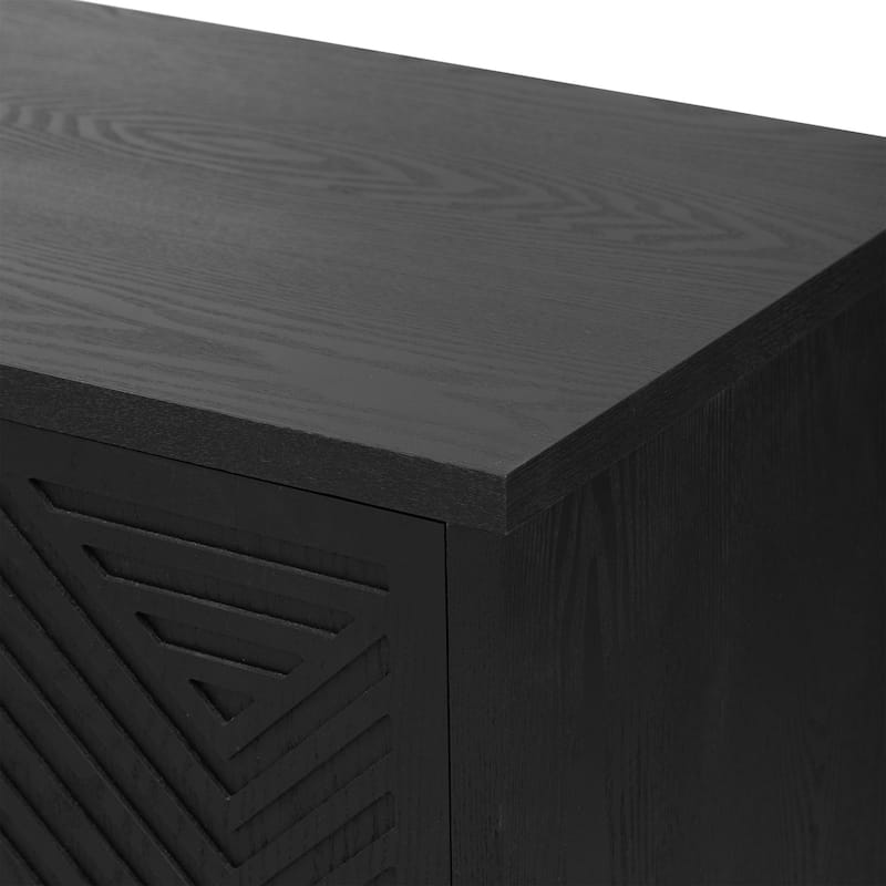 Reto Country Sideboard with Adjustable Shelves by GDFStudio